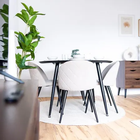 Business Design-apartment - 55qm, Kueche & Arbeitsplatz - By Lott Living 아파트 *