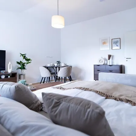 Business Design-apartment - 55qm, Kueche & Arbeitsplatz - By Lott Living Apartment *