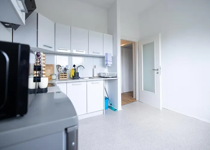 Business Design-apartment - 55qm, Kueche & Arbeitsplatz - By Lott Living *