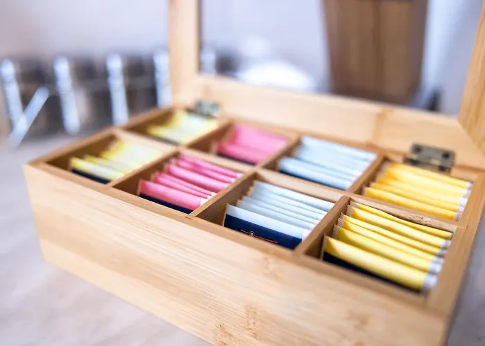 Business Design-apartment - 55qm, Kueche & Arbeitsplatz - By Lott Living アパート