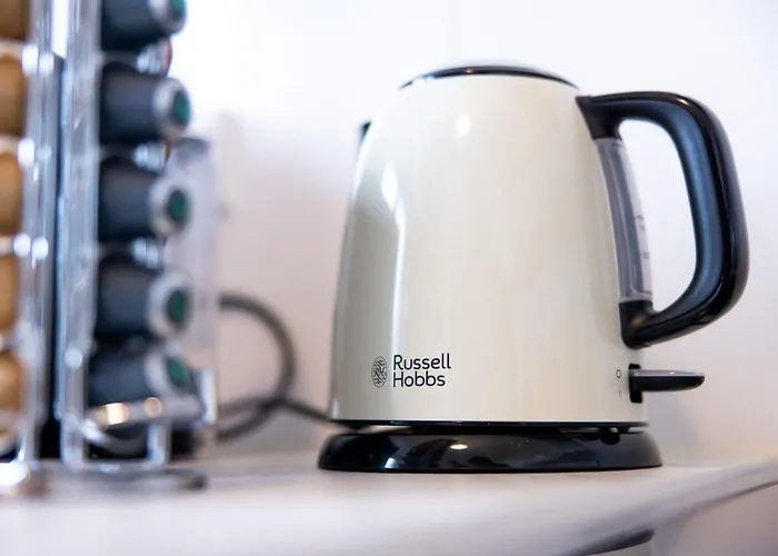 Business Design-apartment - 55qm, Kueche & Arbeitsplatz - By Lott Living ドゥイスブルグ