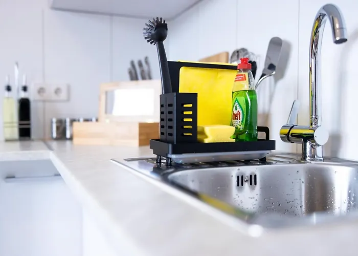 Business Design-apartment - 55qm, Kueche & Arbeitsplatz - By Lott Living