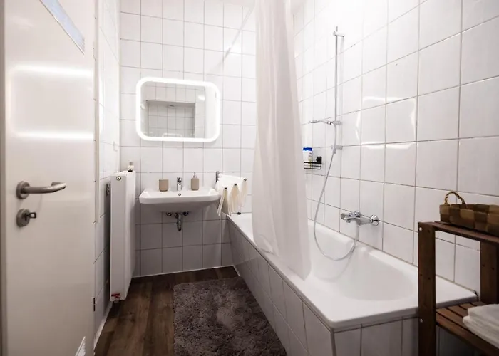 Business Design-apartment - 55qm, Kueche & Arbeitsplatz - By Lott Living Daire *