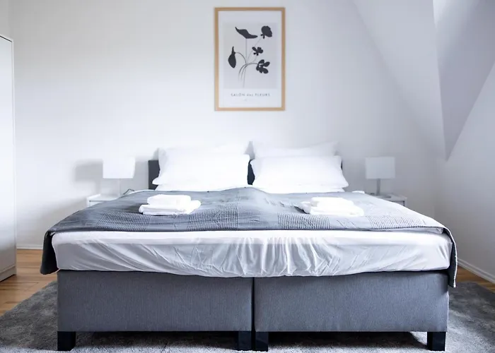 アパート Business Design-apartment - 55qm, Kueche & Arbeitsplatz - By Lott Living *